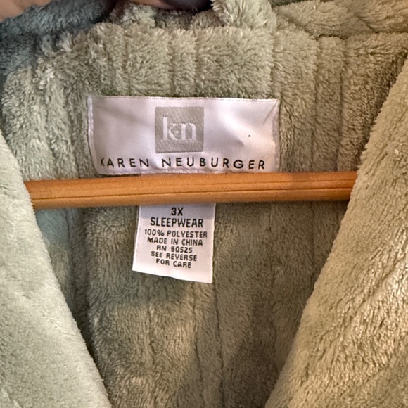 Karen Neuburger | Sage Extra Soft Long Zipper Robe w/ Pockets - Picture 2 of 11